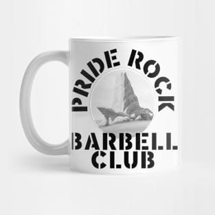 Pride Rock Barbell Club Mug